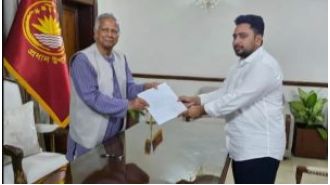 Bangladesh's interim government advisor quits to form new political party.