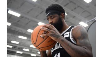 Kyrie Irving is preparing for the release of his newest ANTA shoe.
