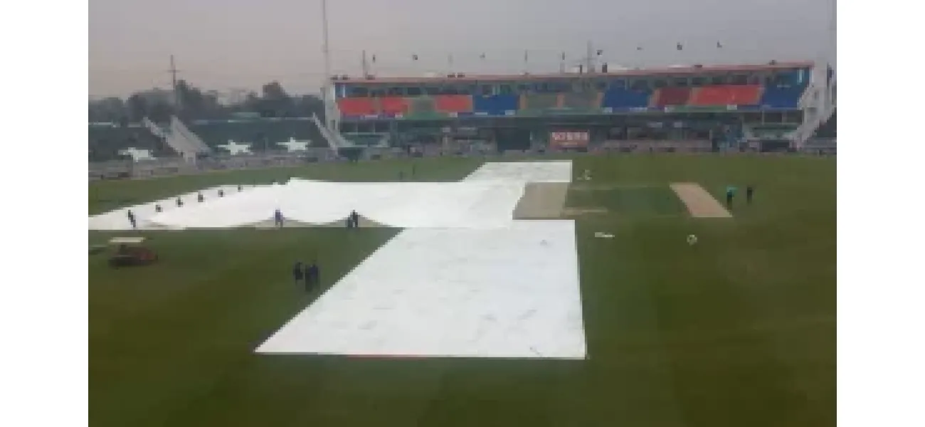 The toss for Pakistan vs. Bangladesh in the 2025 Champions Trophy is delayed due to rain.