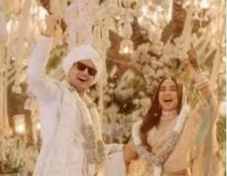 Popular YouTuber Prajakta Koli tied the knot with beau Vrishank Khanal in a small and personal wedding.