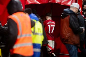 Amorim plans to discuss with Garnacho after outburst over being replaced in Man Utd game against Ipswich.