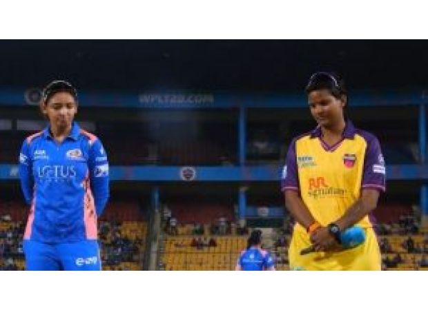 Mumbai Indians choose to field first against UP Warriorz.