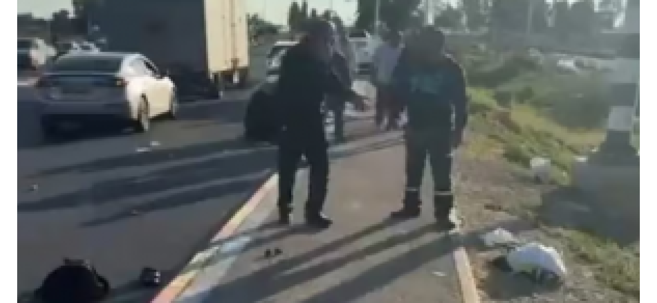 Eight people hurt in Israel after car rams into them, possibly as a deliberate attack.