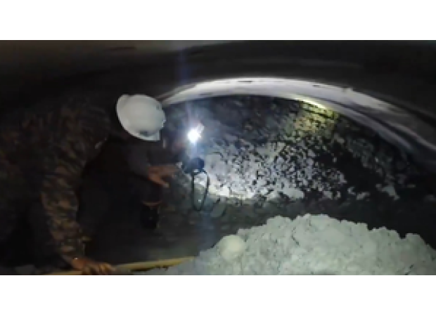 Efforts to save people trapped in a tunnel in Telangana have been increased.