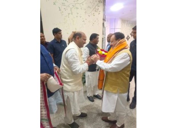 Nadda starts 2-day trip to Odisha, will participate in NHM function.