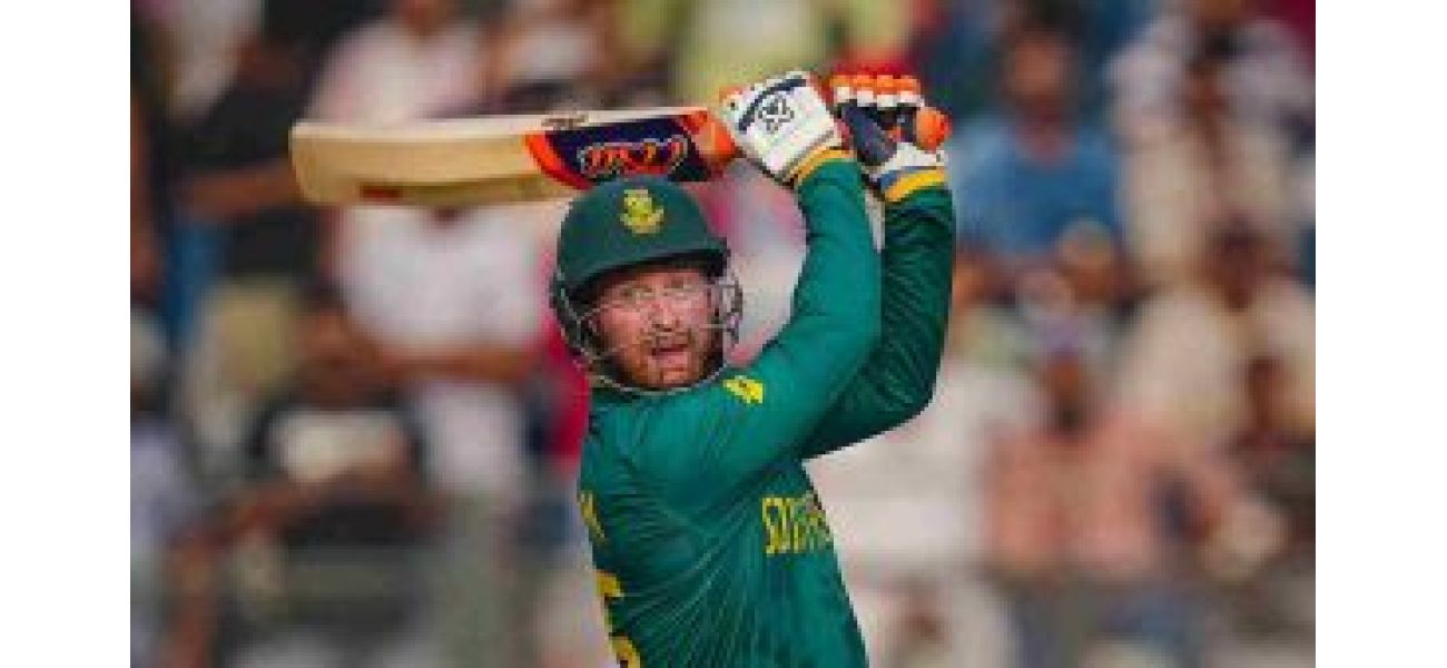 Klassen will lead South Africa in Champions Trophy after Markram's hamstring injury.
