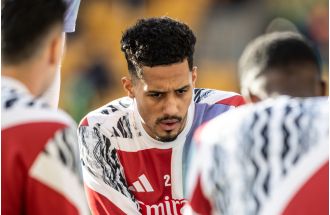 A Manchester United player is predicted to follow in the footsteps of William Saliba.