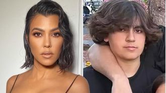 Kourtney Kardashian responds to speculation about her 15-year-old son having a secret baby.