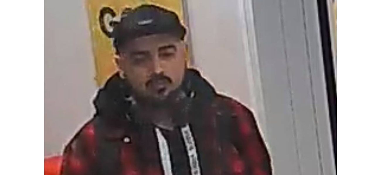 Police searching for suspect in cap and hoody after reported sexual assault at bus stop.