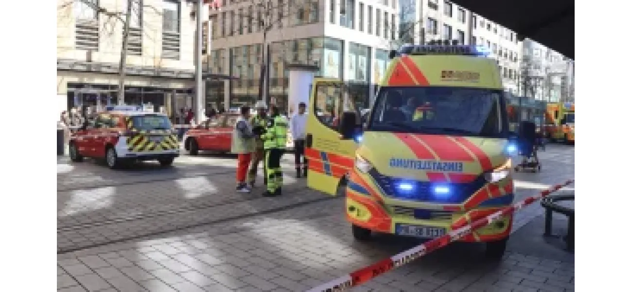 Car slams into group in western Germany, killing 1 and injuring many