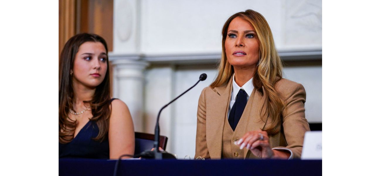 Melania Trump addresses Capitol Hill about the issue of revenge porn for the first time.