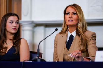 Melania Trump addresses Capitol Hill about the issue of revenge porn for the first time.