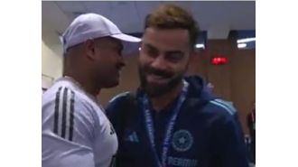Virat Kohli receives 