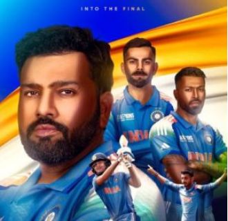India beats Australia by four wickets to advance to the Champions Trophy final.