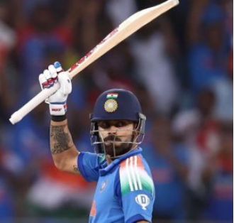 Cricket world celebrates India's 'VIRAT' victory against Australia in the Champions Trophy.