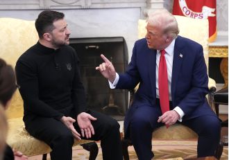 According to an expert, Zelensky is attempting to rescue Ukraine by catering to Trump's unrealistic beliefs.