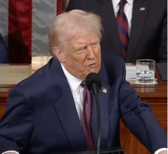Trump's lengthy speech covered key moments from Ukraine to Greenland.