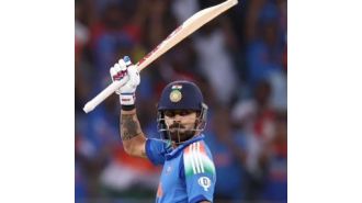 Cricket world celebrates India's 'VIRAT' victory against Australia in the Champions Trophy.
