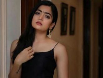 Actress Rashmika Mandanna struggles with last-minute outfit choices, reminiscing about her college days.