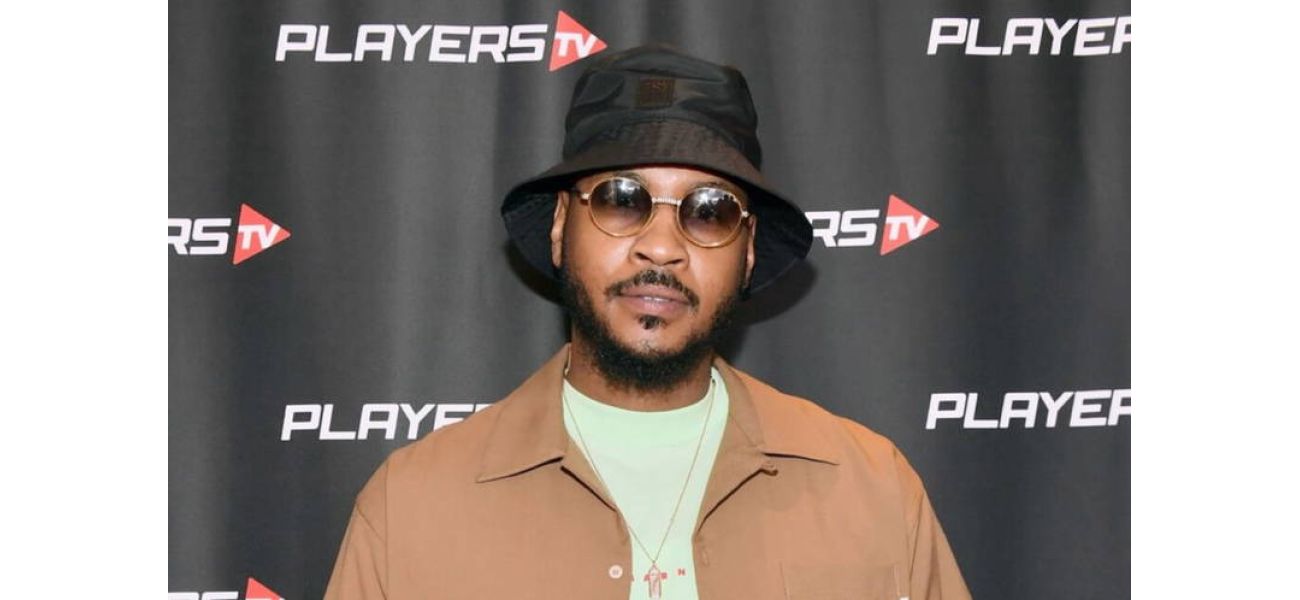 Carmelo Anthony, former NY Knicks player, to introduce his new wine at Madison Square Garden.