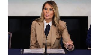 A politician suggests that Donald Trump deport his wife Melania while criticizing his stance on immigration.
