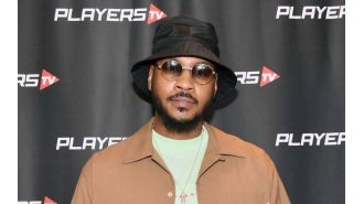 Carmelo Anthony, former NY Knicks player, to introduce his new wine at Madison Square Garden.