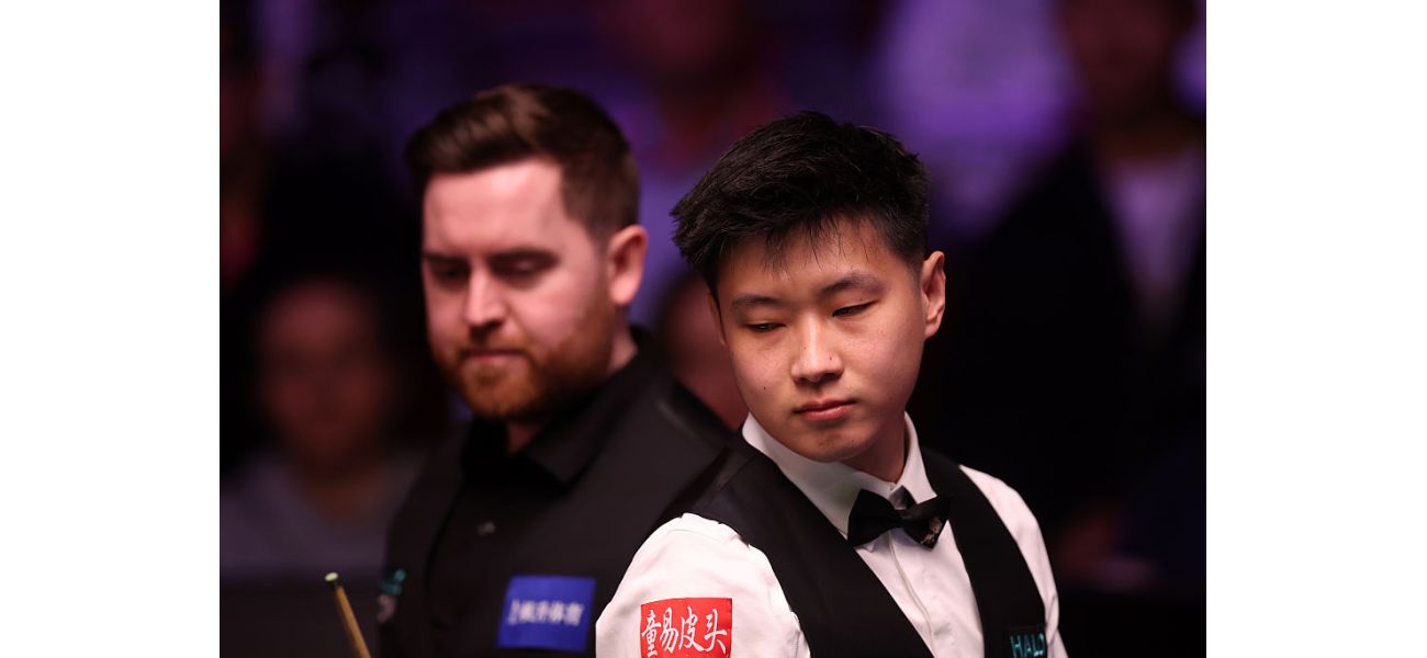Jones claims defeat to returning Zhao Xintong at Crucible was a significant moment.