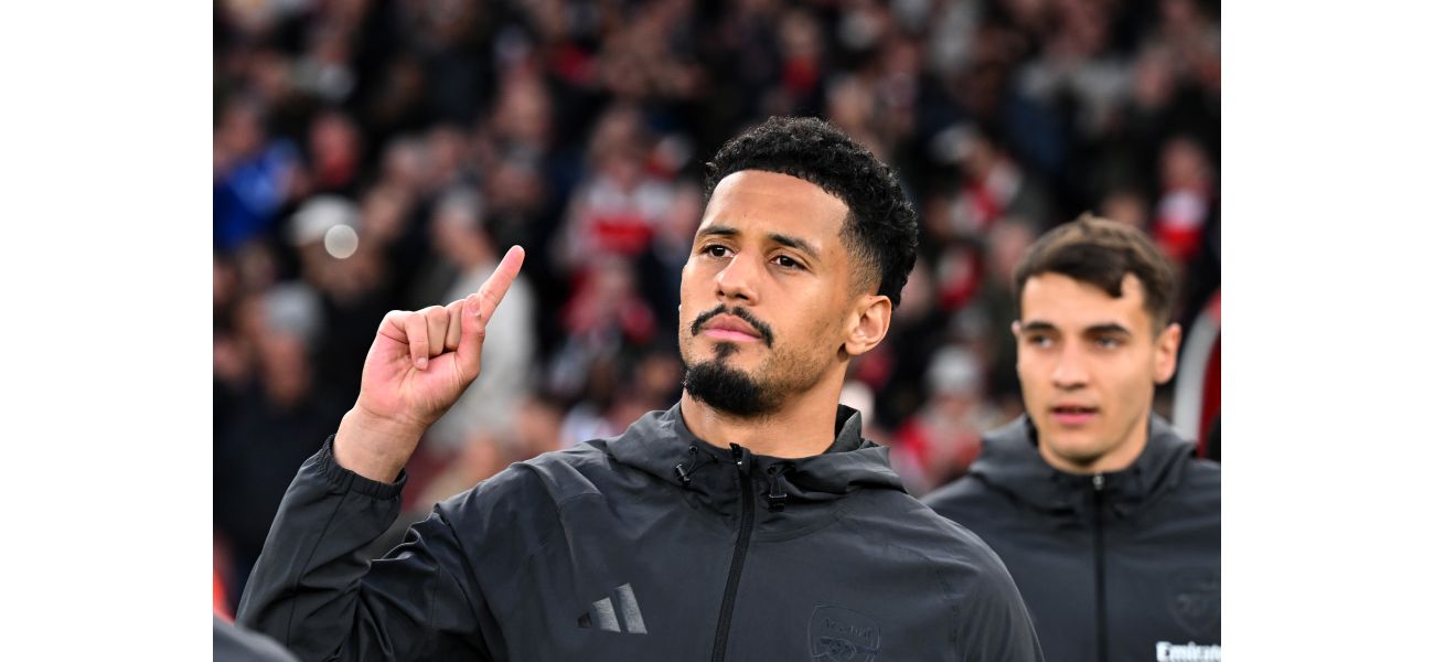 Saliba dismisses claim of being the best player in the world before Arsenal's match against PSG.