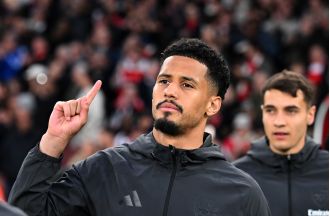 Saliba dismisses claim of being the best player in the world before Arsenal's match against PSG.