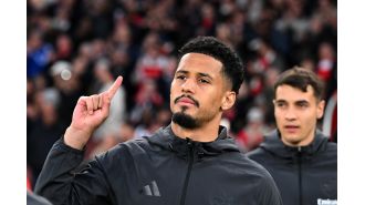 Saliba dismisses claim of being the best player in the world before Arsenal's match against PSG.