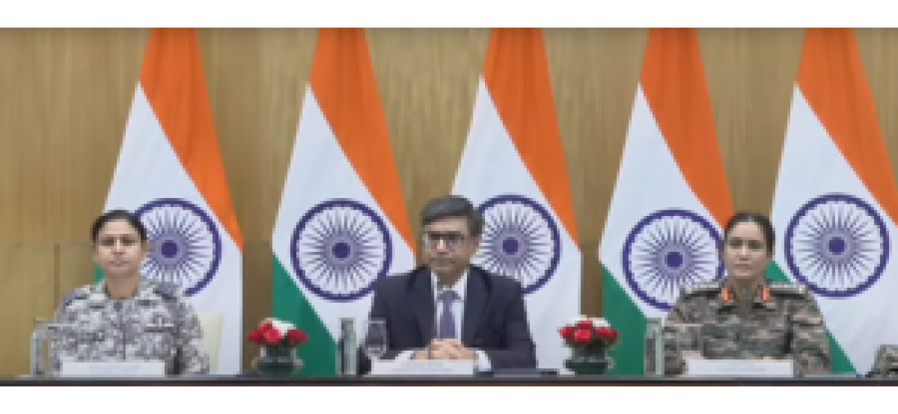 Misri states that the decision to de-escalate the situation lies with Pakistan.