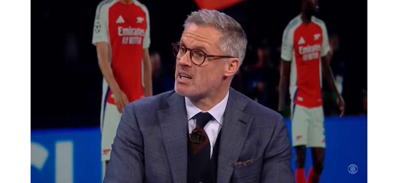 Jamie Carragher criticizes Mikel Arteta for making a false claim about Arsenal.