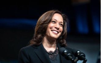 Kamala Harris attends Met Gala for 'Black Dandyism' theme.