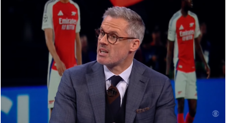 Jamie Carragher criticizes Mikel Arteta for making a false claim about Arsenal.