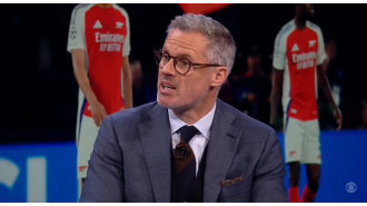 Jamie Carragher criticizes Mikel Arteta for making a false claim about Arsenal.
