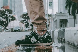 Man from New Orleans takes many steps to raise money.