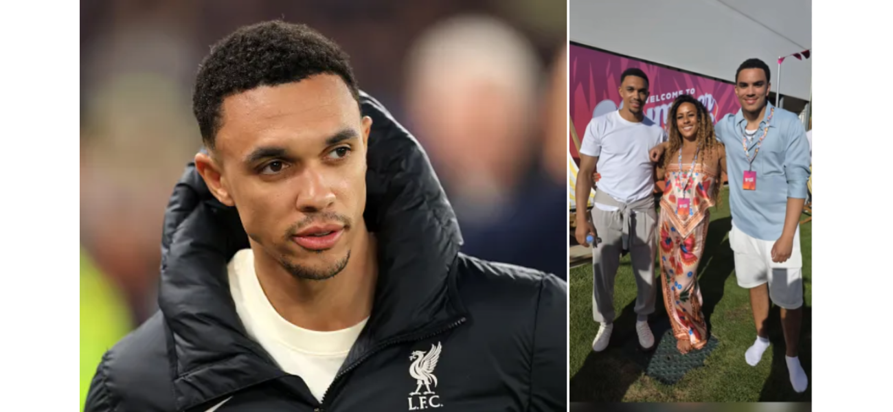 Trent Alexander-Arnold hosts a farewell event with Liverpool teammates Mohamed Salah and Virgil van Dijk in attendance.