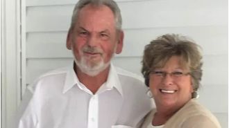 A tornado caused a couple to lose their arms while they were holding onto each other in their home.
