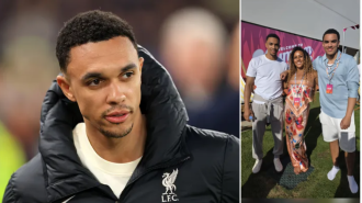 Trent Alexander-Arnold hosts a farewell event with Liverpool teammates Mohamed Salah and Virgil van Dijk in attendance.