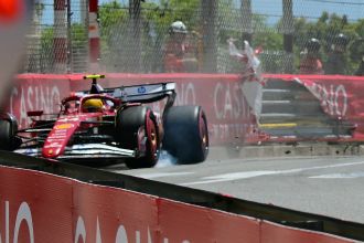 Lewis Hamilton escapes punishment following major crash at Monaco Grand Prix.