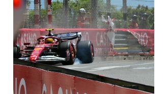Lewis Hamilton escapes punishment following major crash at Monaco Grand Prix.