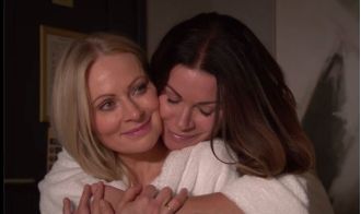 Actress Vicky Myers shares optimistic outlook for characters Carla and Lisa on Coronation Street.