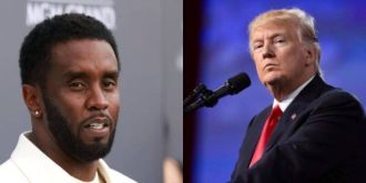 Trump responds to question about pardoning Diddy, saying the rap mogul used to support him.