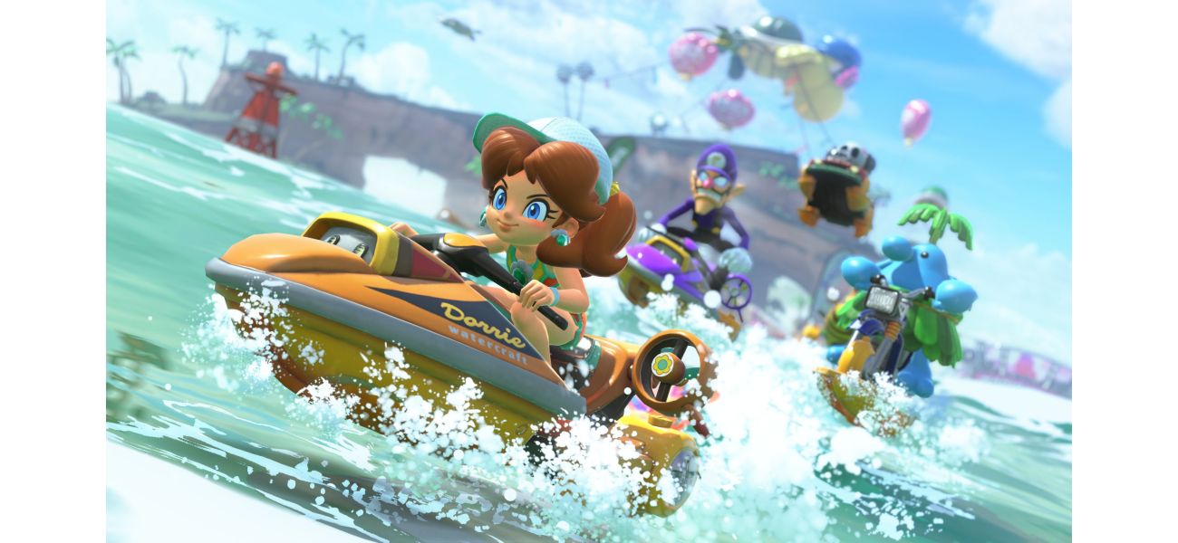 When is the planned release date for the Mario Kart World DLC?
