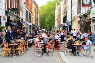 London's new car-free streets are just the start of a plan to boost summer business.