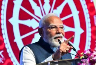 Modi says Congress uses tribals for politics