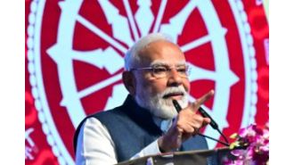 Modi says Congress uses tribals for politics