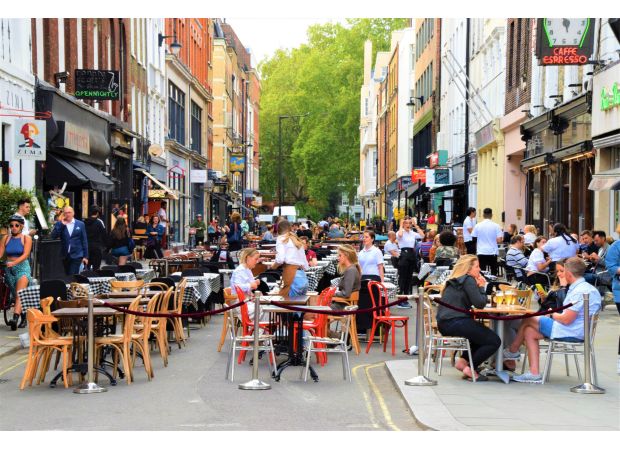 London's new car-free streets are just the start of a plan to boost summer business.