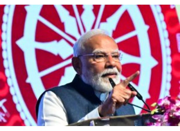 Modi says Congress uses tribals for politics