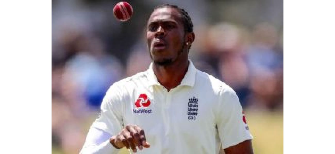 Archer unable to attend England practice because of personal issue.